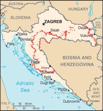 Croatia Map